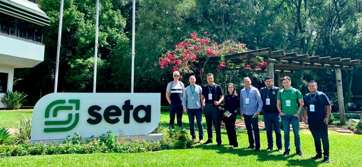 Seta receives visitors from Europe and Americas